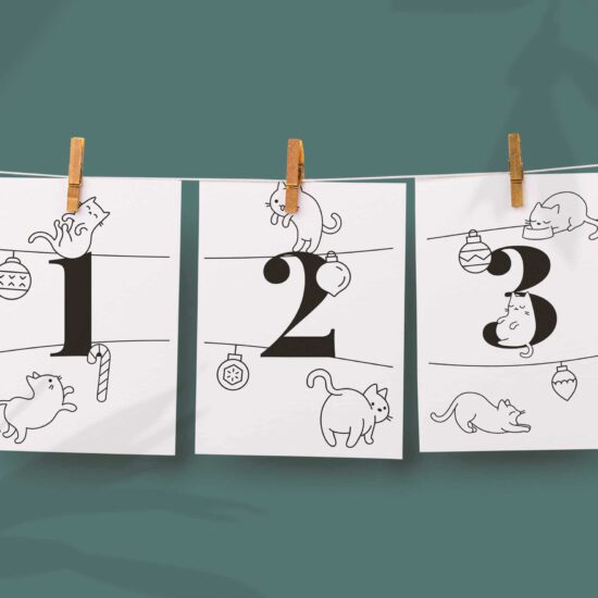 Knecht Schnurrbrecht vs. Santa Mau: Spielerischer Katzen-Adventskalender