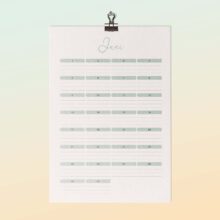 Ewiger Geburtstagskalender mit Platz für jährliche Termine, Jubiläum, Jahrestage, Hochzeitstage