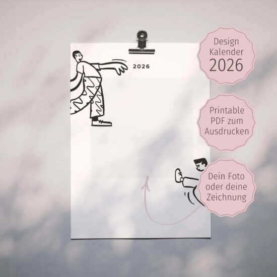 Kalender-Vorlage zum Ausdrucken: Foto-Kalender selbst gestalten (PDF)