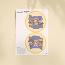 Deko Kindergeburtstag: Torten-Topper ausdrucken, Piraten-Party