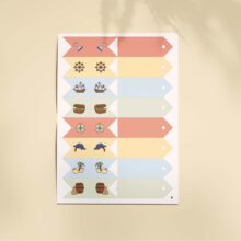 Piraten-Party-Deko für den Kindergeburstag: Komplett-Set zum Ausdrucken (PDF)