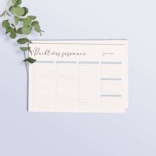 Packliste (Blanko) – Vorlage runterladen und ausdrucken (PDF)