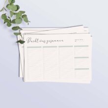 Design-Vorlage: Packliste für den Urlaub (PDF)