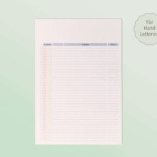 To-Do-Liste, Vorlage ohne Titel (PDF)