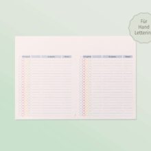 ToDo-Liste - Vorlage ohne Titel (PDF)